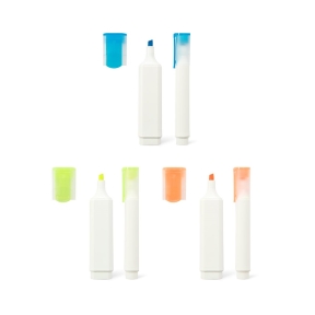 FLETCHER. PP highlighter with glossy finish