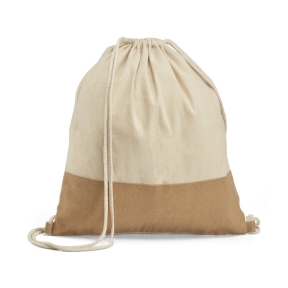 SABLON. 100% cotton drawstring bag (160 g/m²)