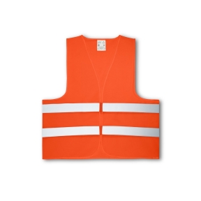 YELLOWSTONE. 100% polyester high visibility vest