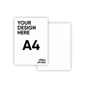 One-sided flyers A4