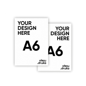 Double-sided flyers A6