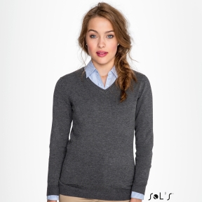 Women's V-neck sweater GLORY