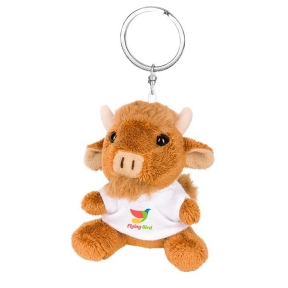 Plush wisent, keyring | Vincent