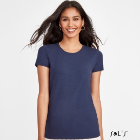 Women's T-shirt with elastane MILLENIUM