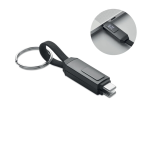 60W charging cable keyring