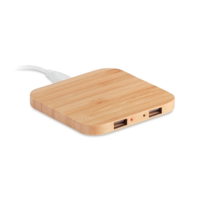 Bamboo wireless charge pad 15W