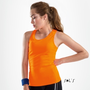 Women's sleeveless sports shirt