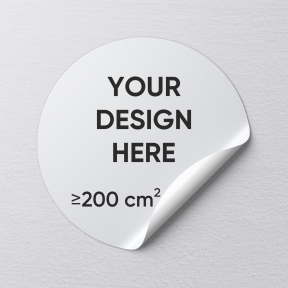 Stickers up to 200cm²