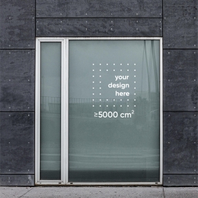 Plotted stickers up to 5000cm²
