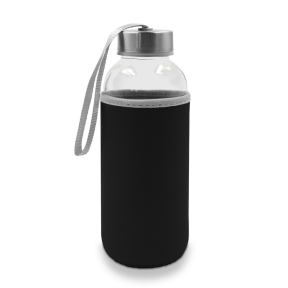 Glass bottle 420 ml with pouch | Bob