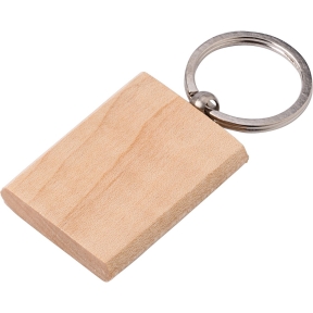 Wooden keyring