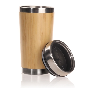 Bamboo thermo mug 500 ml | Mark
