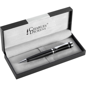 Charles Dickens® ball pen in case