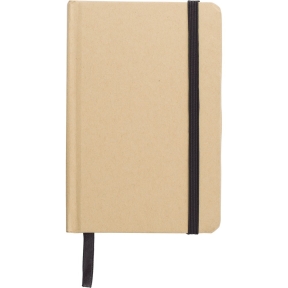 Recycled craft paper notebook A6