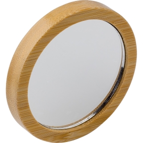Bamboo pocket mirror