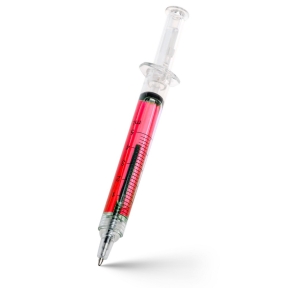Ball pen "syringe"