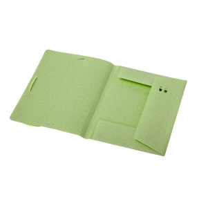 Wheat straw document folder approx. A4