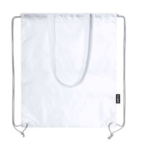 RPET bag 2 in 1, drawstring bag and shopping bag