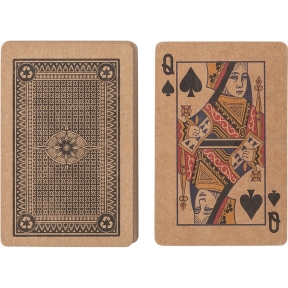 Recycled paper playing cards