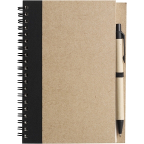 Notebook approx. A5 with ball pen