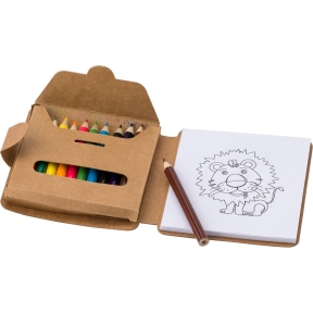 Colouring set, coloured pencils