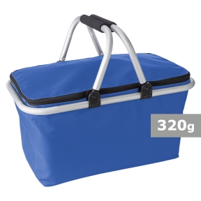Foldable shopping basket, cooler bag