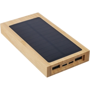 Power bank 10000 mAh with solar charger