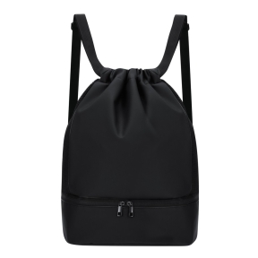 String bag with wide straps