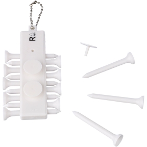 Golf tee set, 12 pieces