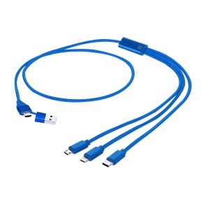 Recycled aluminium charging cable