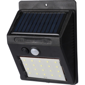 Solar power wall light