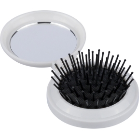 Hairbrush, mirror