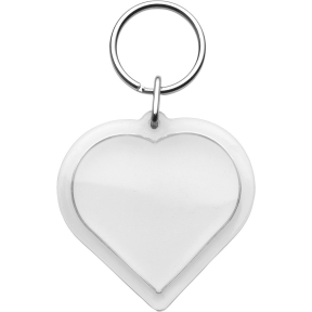 Keyring in the shape of a heart