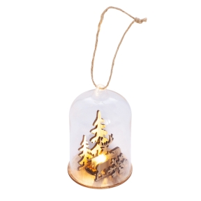 Glass lantern RX91027