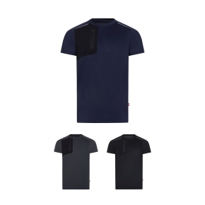 VL RHEA. Technical waffle T-shirt (110 g/m&sup2;), made from 100% recycled polyester