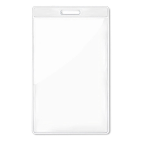 Transparent badge 7.5cmx12.5cm