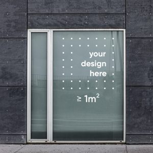 Plotted stickers up to 1000cm²