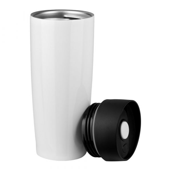 Shiny thermos mug V4992