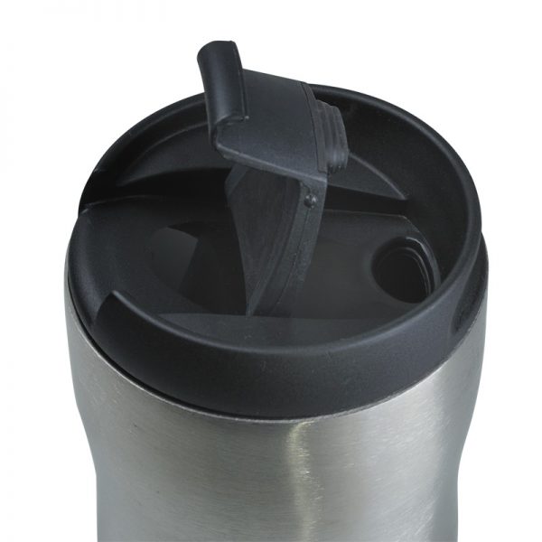 Silver thermos mug R08388