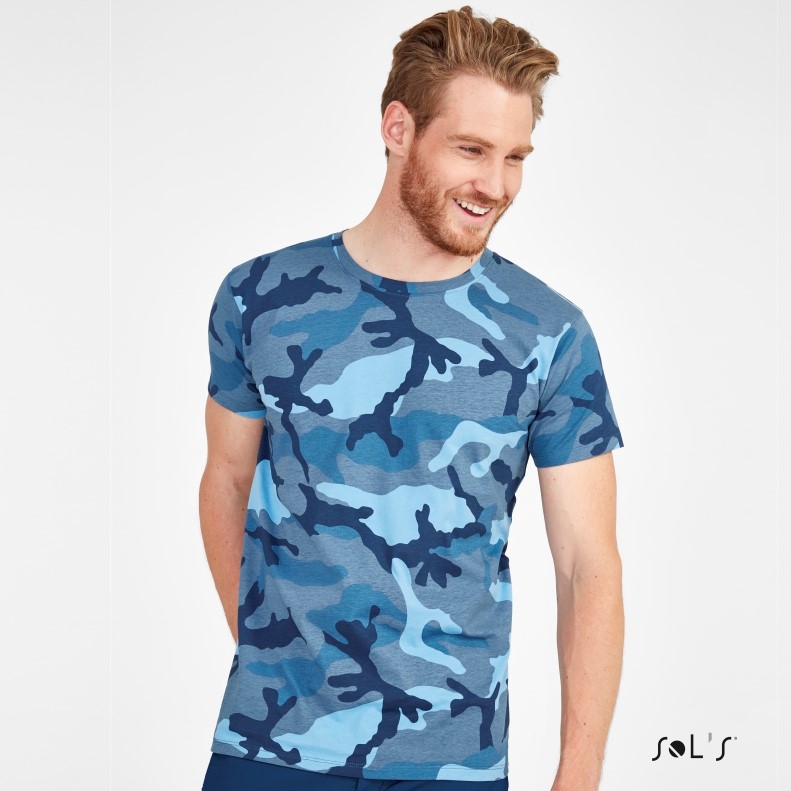Army T shirt CAMO The Idea print