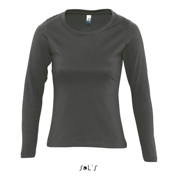 Women's T-shirt with long sleeves MAJESTIC