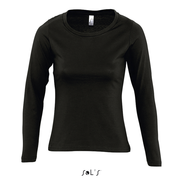 Women's T-shirt with long sleeves MAJESTIC