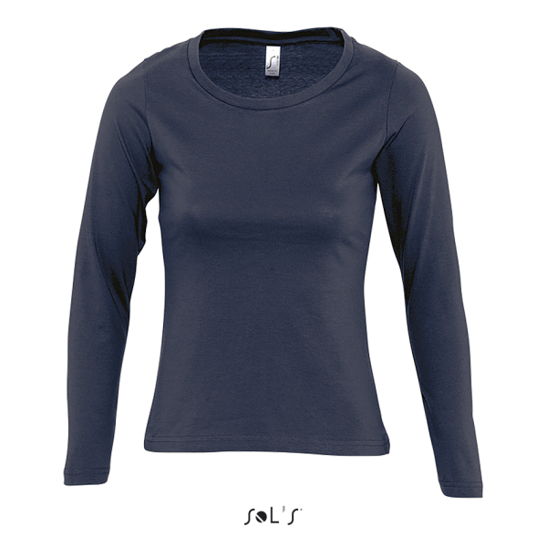 Women's T-shirt with long sleeves MAJESTIC