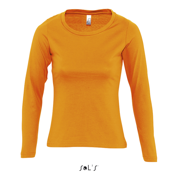 Women's T-shirt with long sleeves MAJESTIC