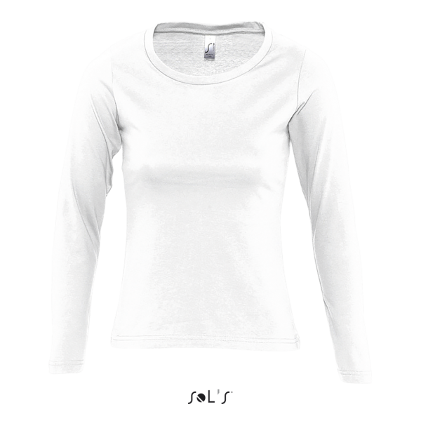 Women's T-shirt with long sleeves MAJESTIC