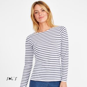 Striped women's T-shirt MILES