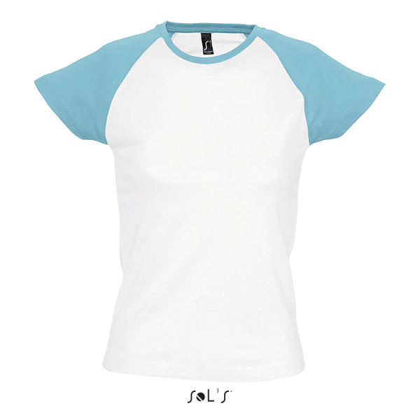 Women's baseball T-Shirt MILKY