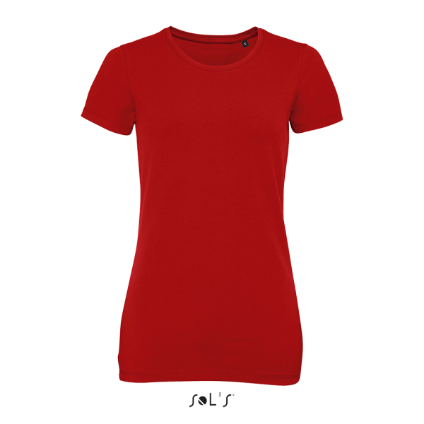 Women's T-shirt with elastane MILLENIUM