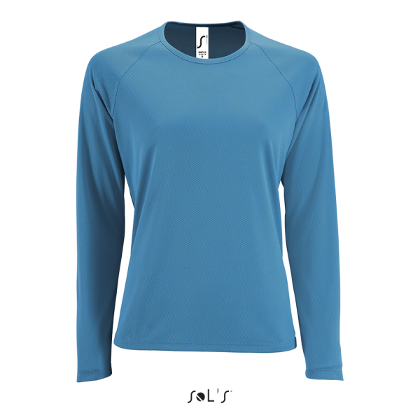 Women's long-sleeved sports T-shirt SPORTY LSL