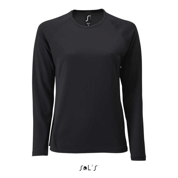 Women's long-sleeved sports T-shirt SPORTY LSL